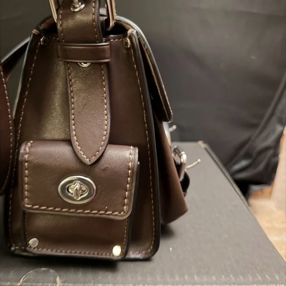 Coach Western Tabby Maple EUC - Picture 7 of 12